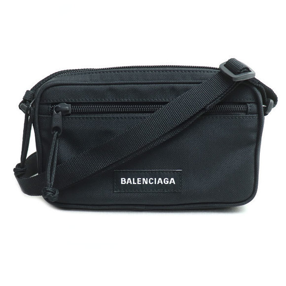 Balenciaga Nylon Camera Shoulder Bag Black - Picture 1 of 5